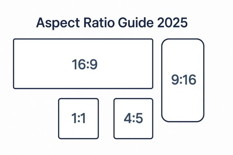 Aspect ratio guide 2025 cover