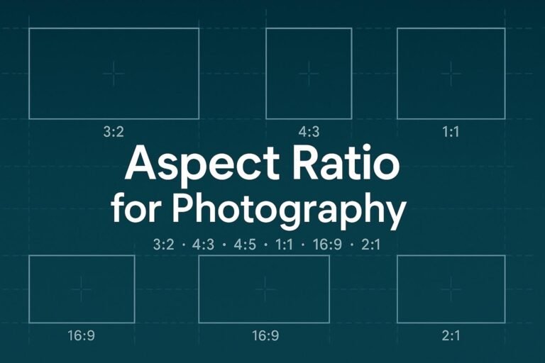 Aspect ratio for photography
