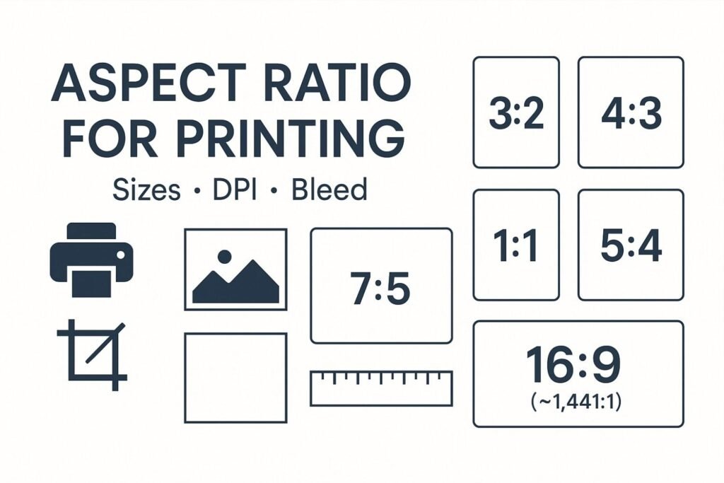 Aspect ratio for printing chart