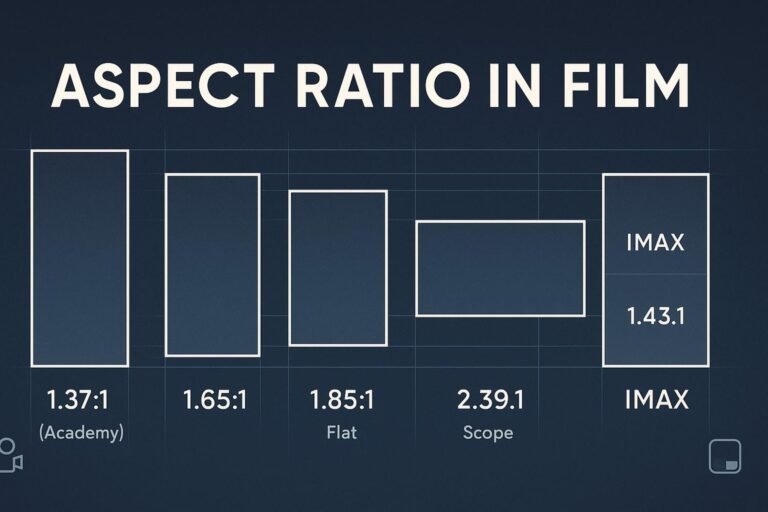 Aspect ratio in film chart