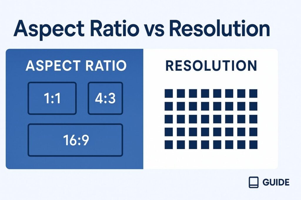aspect ratio vs resolution comparison