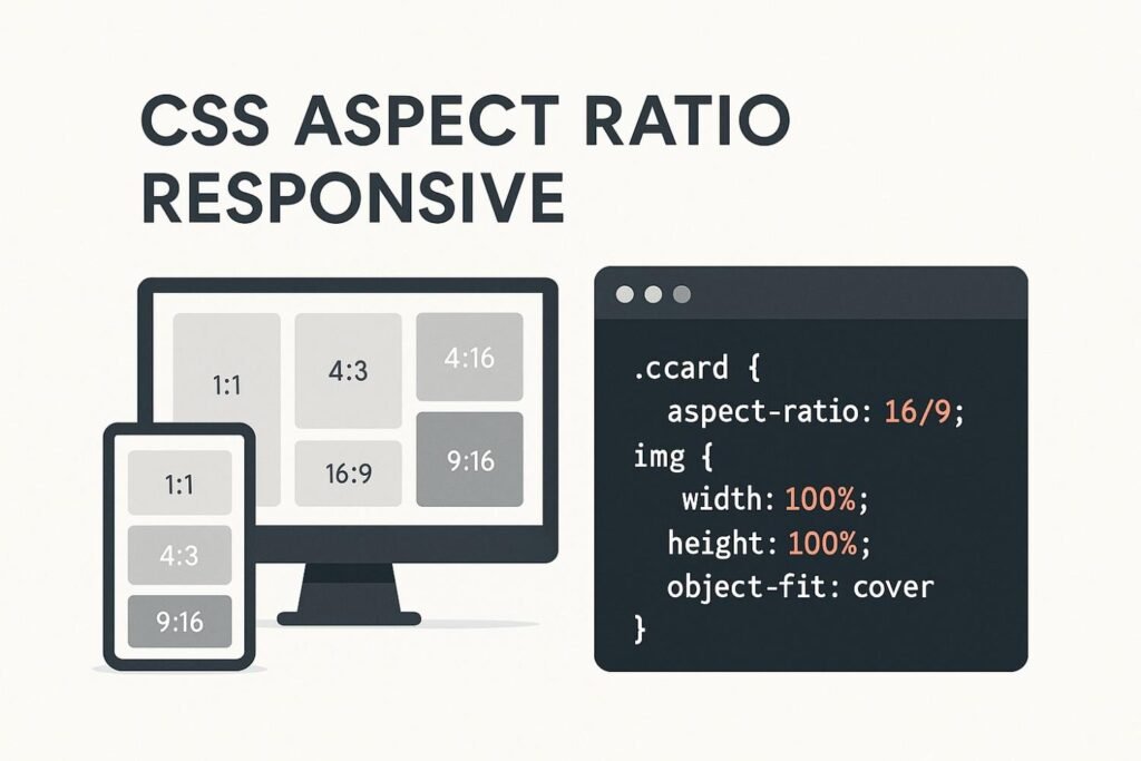 CSS aspect ratio responsive graphic