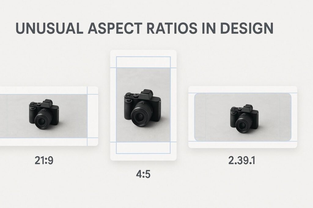 unusual aspect ratios in design comparison