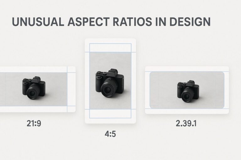 unusual aspect ratios in design comparison